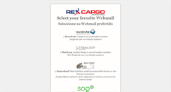 Desktop Screenshot of mail.rexcargo.com